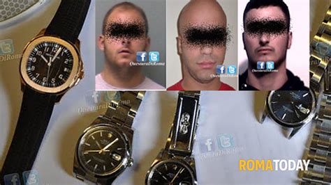 arrestato per rapina rolex a roma|Rapinatori di rolex ‘in trasferta’ nella capitale, autori di 5 rapine .